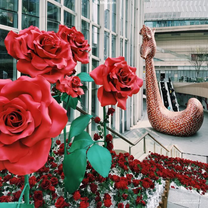 Fiore di daypaper di San Valentino